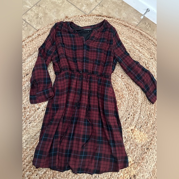 FLANNEL DRESS - Picture 1 of 6